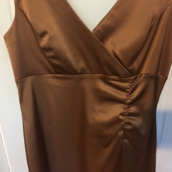 Donna Ricco Petite Brown Dress - Picture 4 of 8